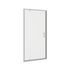Porte de douche pivotante 90x185 cm profilé chrome verre transparent 4 mm Primera - OCEA