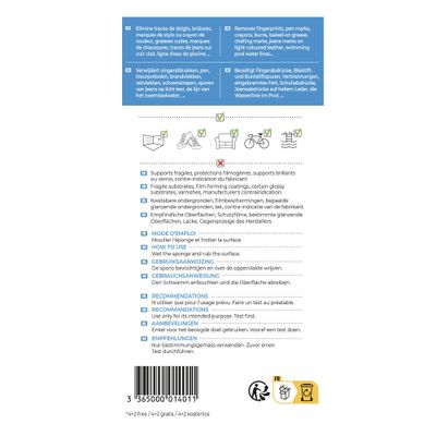 Eponges magiques X6 STARWAX