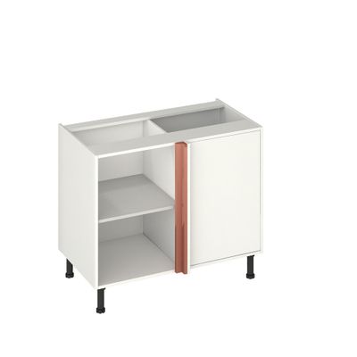 Fileur d'angle pour meuble de cuisine Lotus Terracotta 70 x 4,6 x 4,6 cm OFITRES