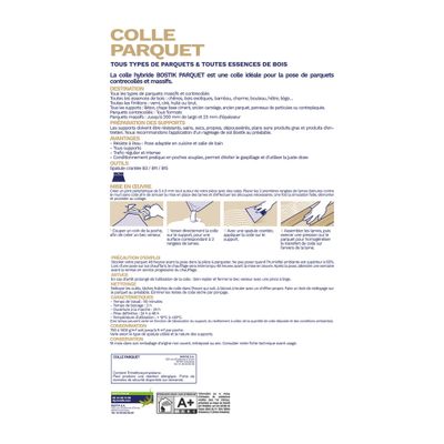 Colle de fixation parquet seau 14 kg - BOSTIK