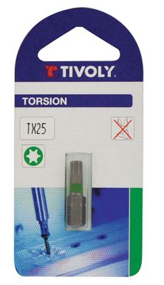 Embout de vissage torx torsion T25 TIVOLY