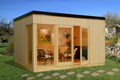 Studio bois Bois Naturel  Solveig 13,6m2 Livraison à domicile incluse