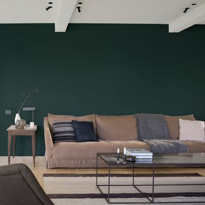 Peinture Crème de Couleur Emeraude mat 500 ml - DULUX VALENTINE