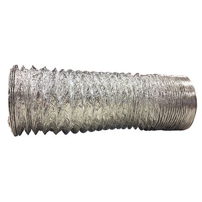 Gaine alu souple classée M1 diamètre 100 mm 2.4m AUTOGYRE