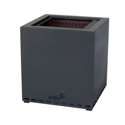 Pack Brasero Z1 graphite grille acier sans fumée ARTISS