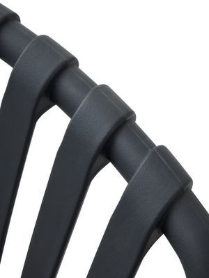 Fauteuil de jardin Bari gris souris en polypropylène BOCARNEA