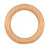 Anneaux en bois diam 70 mm Finition Hêtre par 10 - MOBOIS