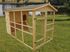 Poulailler en bois non-teinté avec toit bitumé XXXL 5,18 m², Livraison à domicile incluse - HABRITA