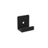 Crochets en métal noir mat  30 x 31 x 23 mm pour panneau acoustique mural par 2 REI
