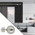 Embout déco boule en métal diam 28 mm Finition Chrome mat - MOBOIS