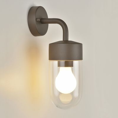 Applique extérieur E27 Costa rouille IP44 40W - COREP