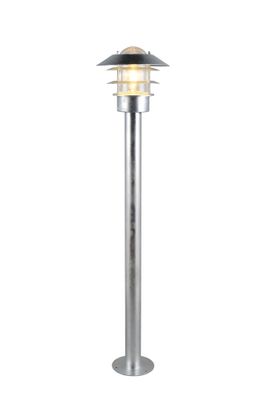 Potelet extérieur E27 100cm IP44 10W Zinc - Ruvuma TRIO