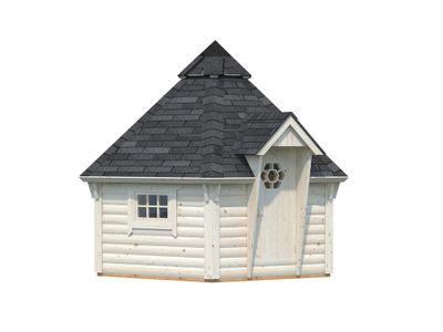 Chalet finlandais en bois Eva - 8,7 m² intérieur - Livraison à domicile incluse - PALMAKO