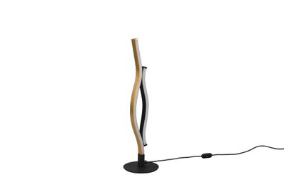 Lampe à poser LED Blaze noir et laiton 900 lumens blanc variable CCT - TRIO