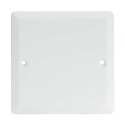 Couvercle carré à visser 85X85mm pour boite diamètre 67mm sans vis - DEBFLEX