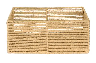 Corbeille de salle de bains beige Meria M - WENKO