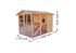 Poulailler en bois non-teinté avec toit bitumé XXL 4,69 m², Livraison à domicile incluse - HABRITA