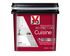 Peinture de rénovation pour cuisine blanc finition mate  0,75 L - V33