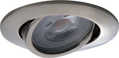 Spots LED encastrables orientables module remplaçable lumière blanc neutre Acier par 3 - Ruby ARLUX