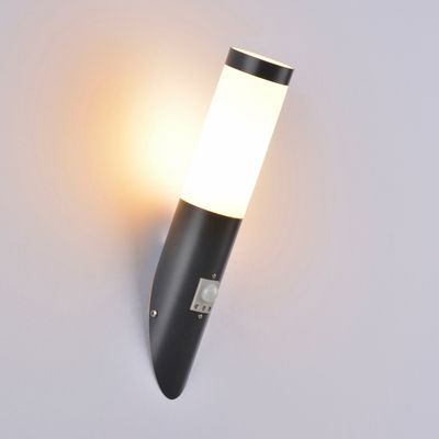 Applique extérieur E27 détecteur de mouvements Davis anthracite IP44 20W - COREP