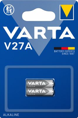 Piles alcalines V27A par 2 - VARTA