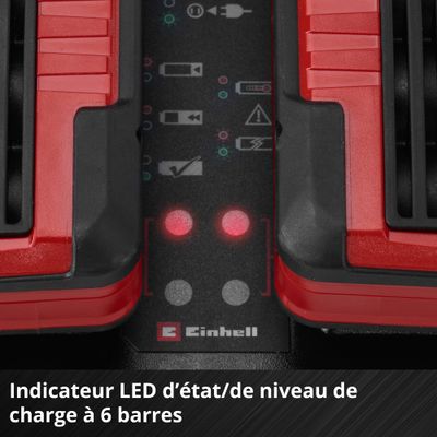 Twincharger rapide 18V - PXC 4A EINHELL