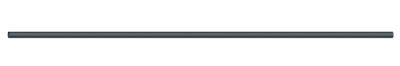 Main courante New Rondo - Aluminium thermolaqué RAL 7016 - L 3,00 m SOGEM