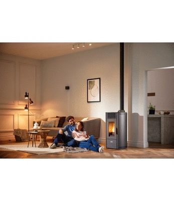 Poêle à granulés 9,8 kW VIOLA 100-2 S-Line - QLIMA