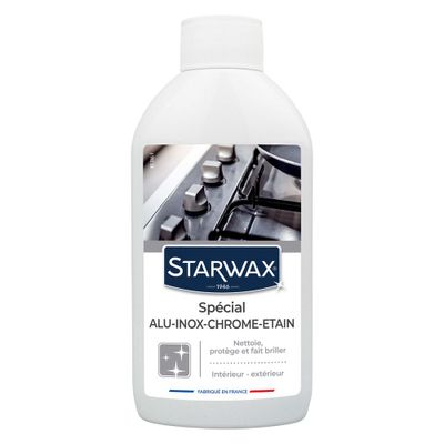 Nettoyant spécial alu-inox-chromé 250 ml STARWAX