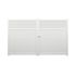 Portail battant aluminium JASMIN l.3,00 x H.1,834 m blanc livraison directe à domicile GARDEN GATE