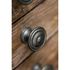 Bouton de meuble Lyonnais vieil argent diamètre 35 mm REI