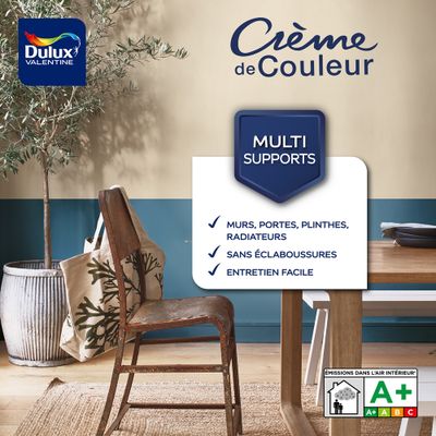 Peinture Crème De Couleur Mat Lin Intense 1,25 L- DULUX VALENTINE