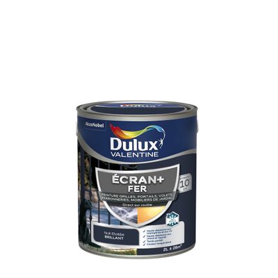 Peinture Ecran + Fer brillant Nuit Etoilée 2 litres DULUX VALENTINE