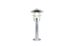 Borne extérieur E27 50cm IP44 10W Zinc - Ruvuma TRIO