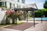 Carport en aluminium toit plat, surf. ext. : 14,70 m² / toit plaques en polycarbonate, Livraison à domicile incluse - HABRITA