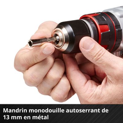 Perceuse à percussion sans fil 18 V POWER X CHANGE TE-CD 18/48 Li-i (Brushless, solo) - EINHELL