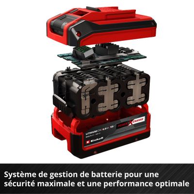 Batterie universelle 18 V 4,0 - 6,0 Ah Power X-Change Plus EINHELL