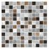 Mosaïque mural intérieur format mini-carreaux crème MALLA BAMBOO 30 x 30 cm vendu à l'unité DISTRIMAT