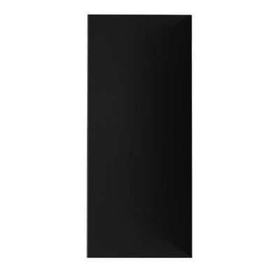 Panneau mural de douche aluminium noir 90 x 210 cm AURLANE