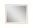 Miroir en bois lumineux 75 X 90 cm Swann Wood MP GLASS