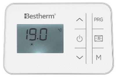 Radiateur à inertie sèche Lea 1500 W BESTHERM