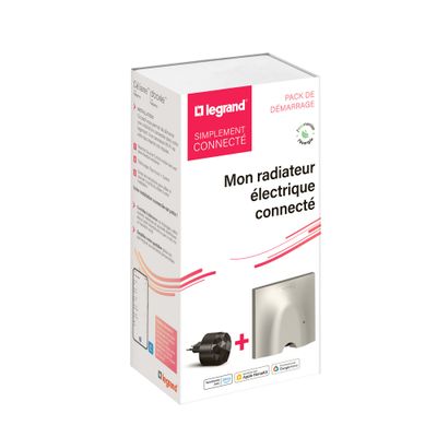 Pack de démarrage chauffage connecté Titane - Céliane with Netatmo LEGRAND
