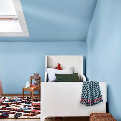 Peinture Crème de Couleur Bleu Céleste satin 1,25 l - DULUX