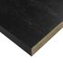 Plan de travail bois noir 38 x 640 x 3000 mm FAB