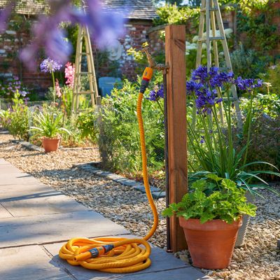 Tuyau extensible 15m avec pistolet multispray HOZELOCK