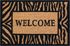 Tapis coco naturel Zèbre 40 x 60 cm - ID HOME