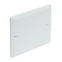 Couvercle carré à visser 85X85mm pour boite diamètre 67mm sans vis - DEBFLEX