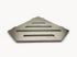 Tablette d'angle de douche acier inoxydable brossé 1,8mm LITOKOL