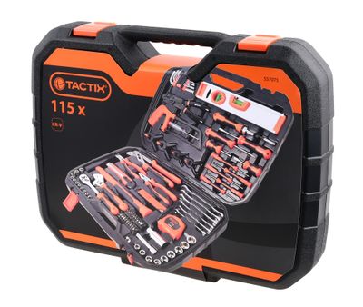 Coffret à outils complet 115 pièces TACTIX
