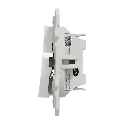 Interrupteur ou va-et-vient lumineux blanc Odace 2011 SCHNEIDER ELECTRIC